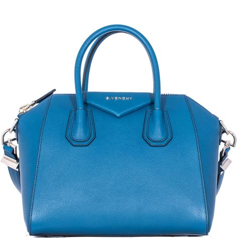 givenchy antigona small blue|Givenchy antigona mini.